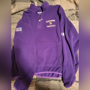 Champion Minnesota Vikings Fleece Powder Jacket